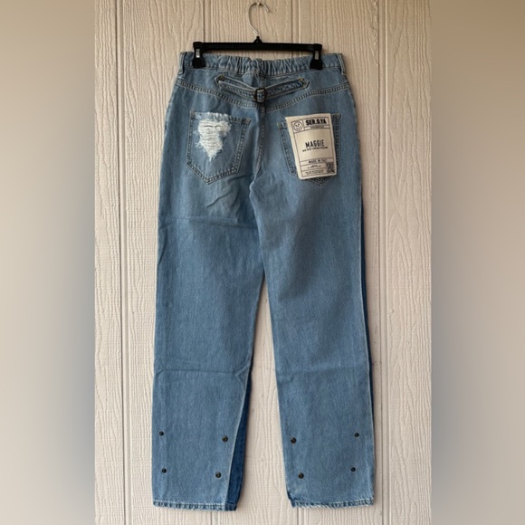 SER.O.YA Maggie Mid Rise Vintage Straight Jeans - Picture 7 of 13